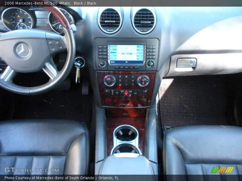 Black / Black 2006 Mercedes-Benz ML 500 4Matic