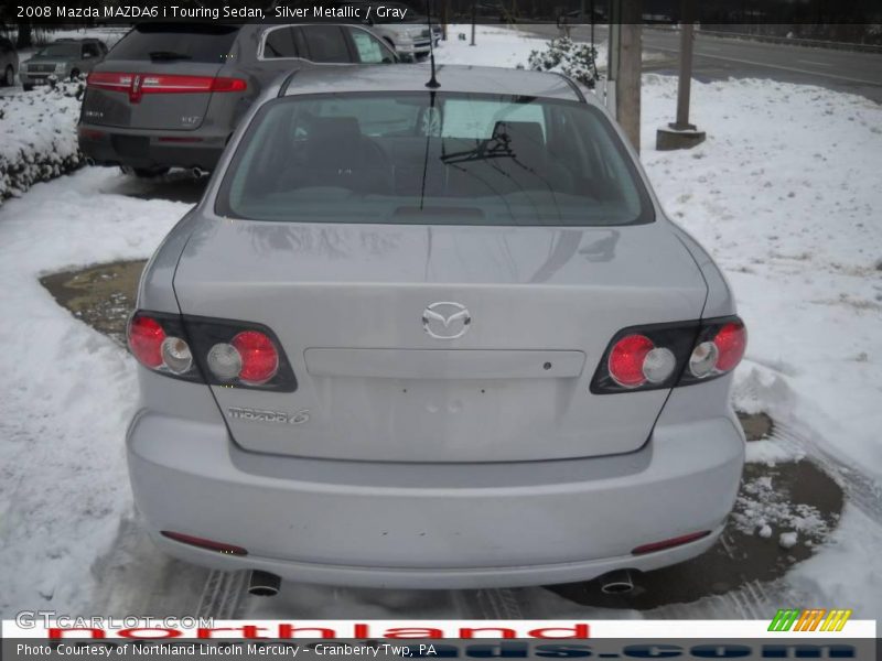Silver Metallic / Gray 2008 Mazda MAZDA6 i Touring Sedan