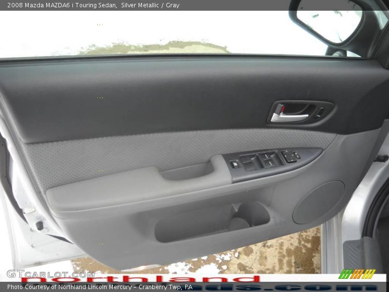 Silver Metallic / Gray 2008 Mazda MAZDA6 i Touring Sedan