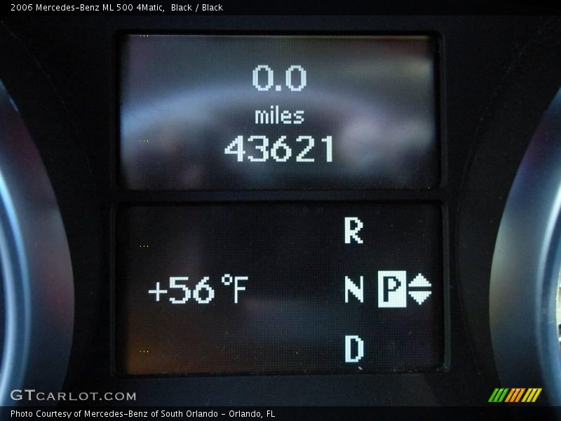 Black / Black 2006 Mercedes-Benz ML 500 4Matic