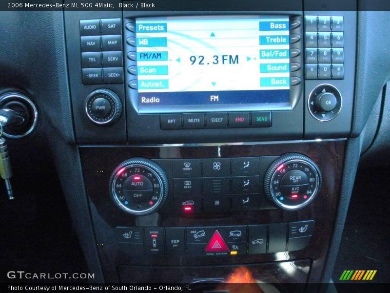 Black / Black 2006 Mercedes-Benz ML 500 4Matic