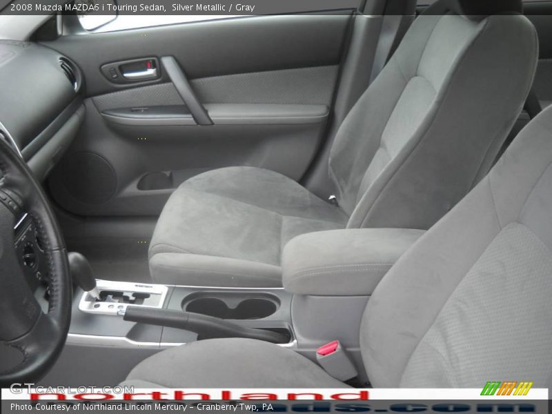 Silver Metallic / Gray 2008 Mazda MAZDA6 i Touring Sedan