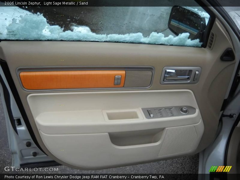 Light Sage Metallic / Sand 2006 Lincoln Zephyr