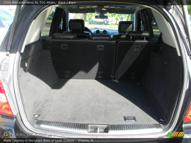 Black / Black 2006 Mercedes-Benz ML 500 4Matic
