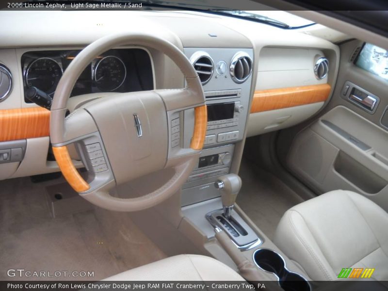 Light Sage Metallic / Sand 2006 Lincoln Zephyr