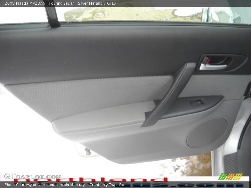 Silver Metallic / Gray 2008 Mazda MAZDA6 i Touring Sedan