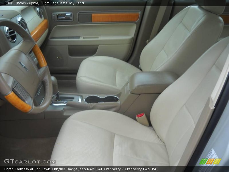 Light Sage Metallic / Sand 2006 Lincoln Zephyr