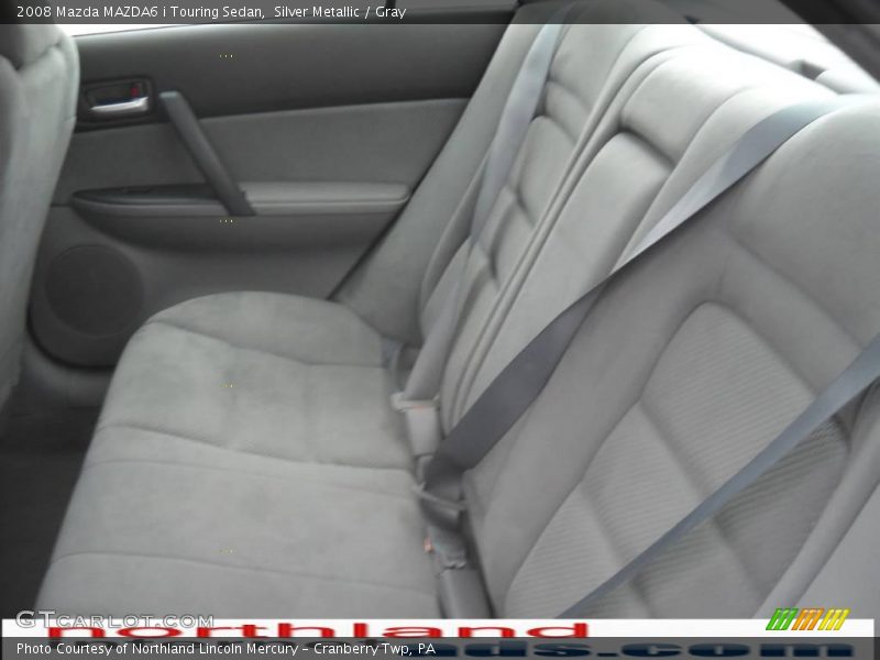 Silver Metallic / Gray 2008 Mazda MAZDA6 i Touring Sedan