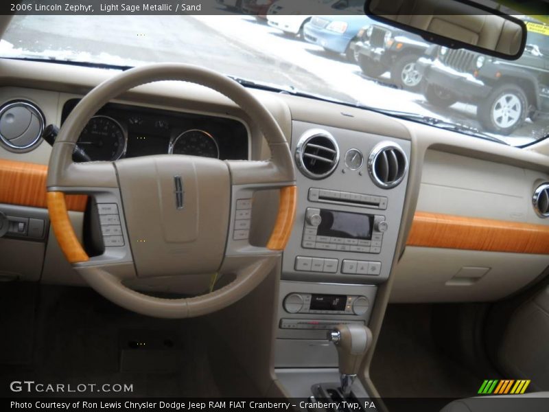 Light Sage Metallic / Sand 2006 Lincoln Zephyr