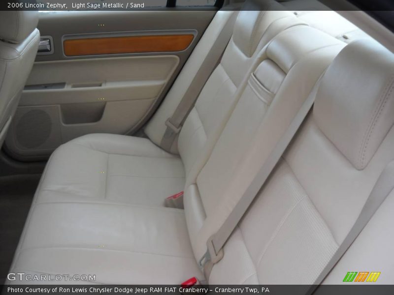Light Sage Metallic / Sand 2006 Lincoln Zephyr
