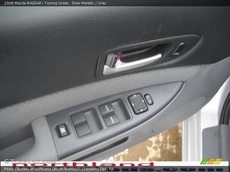 Silver Metallic / Gray 2008 Mazda MAZDA6 i Touring Sedan