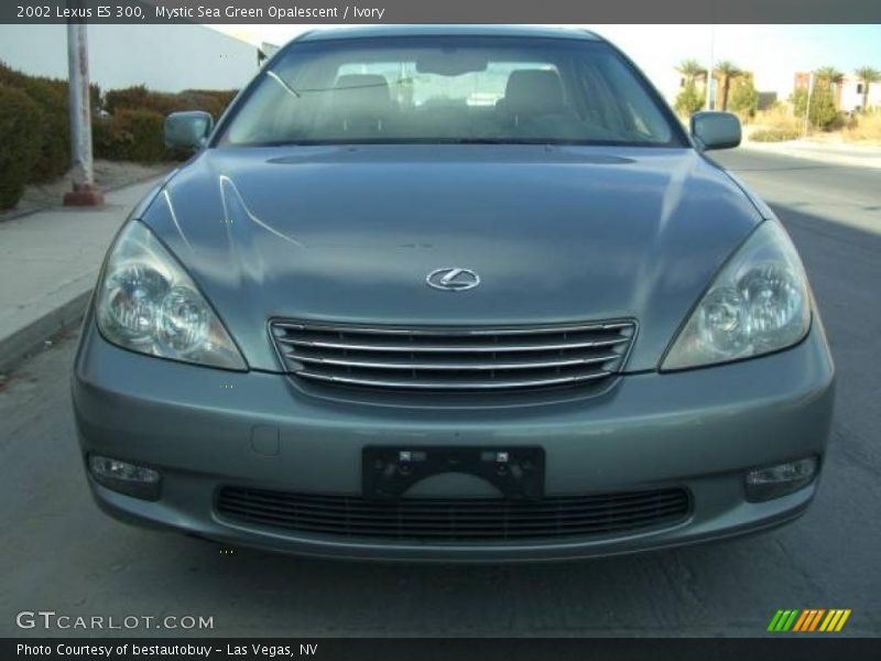 Mystic Sea Green Opalescent / Ivory 2002 Lexus ES 300