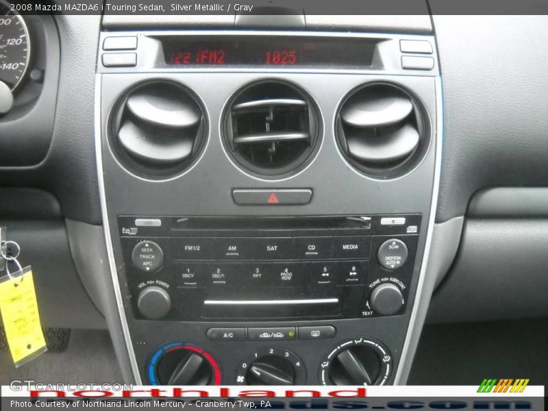 Silver Metallic / Gray 2008 Mazda MAZDA6 i Touring Sedan