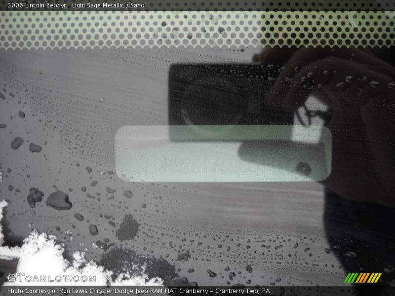 Light Sage Metallic / Sand 2006 Lincoln Zephyr