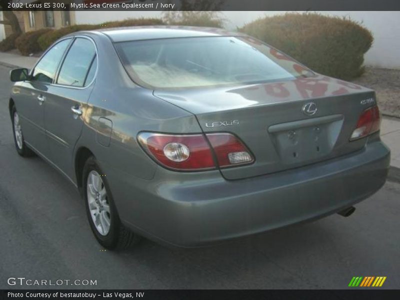 Mystic Sea Green Opalescent / Ivory 2002 Lexus ES 300