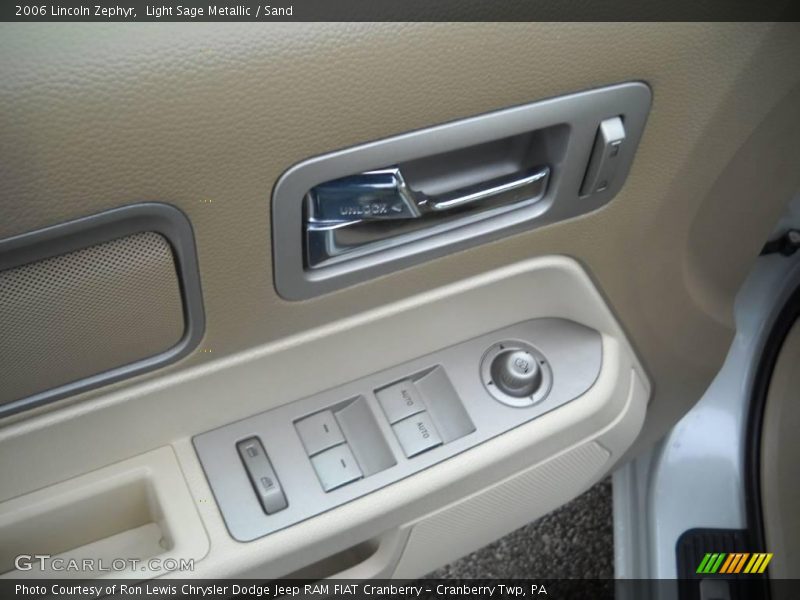 Light Sage Metallic / Sand 2006 Lincoln Zephyr