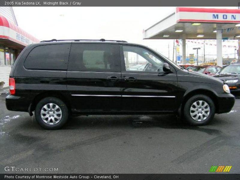 Midnight Black / Gray 2005 Kia Sedona LX