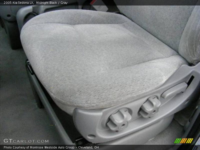 Midnight Black / Gray 2005 Kia Sedona LX