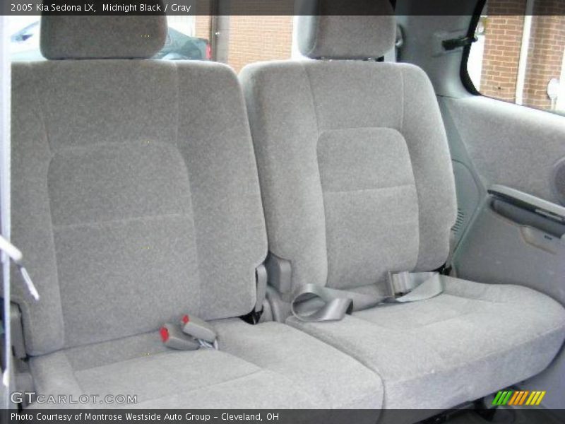 Midnight Black / Gray 2005 Kia Sedona LX