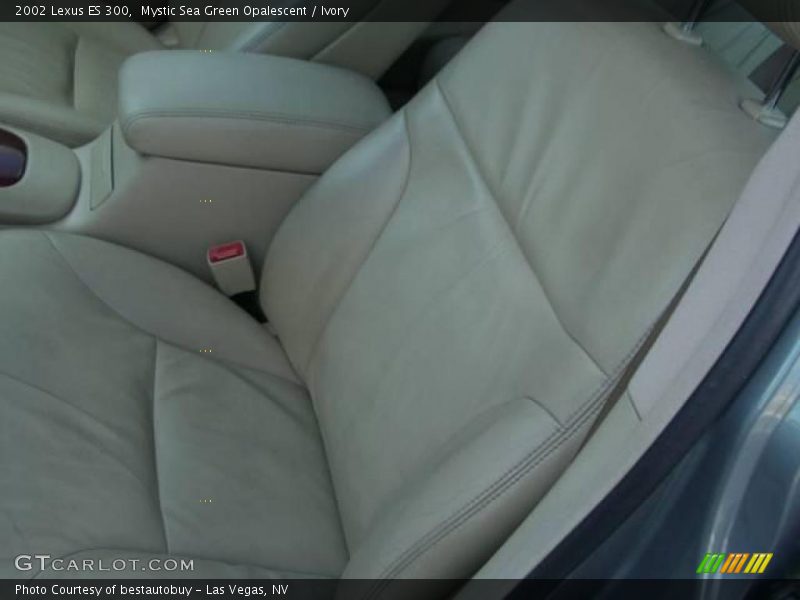 Mystic Sea Green Opalescent / Ivory 2002 Lexus ES 300