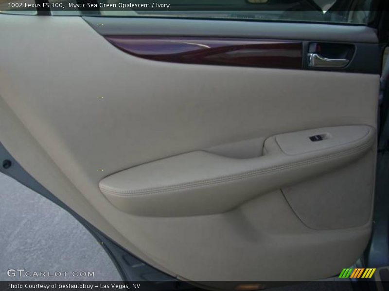 Mystic Sea Green Opalescent / Ivory 2002 Lexus ES 300