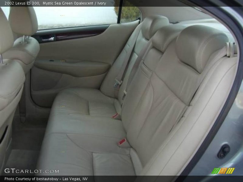 Mystic Sea Green Opalescent / Ivory 2002 Lexus ES 300