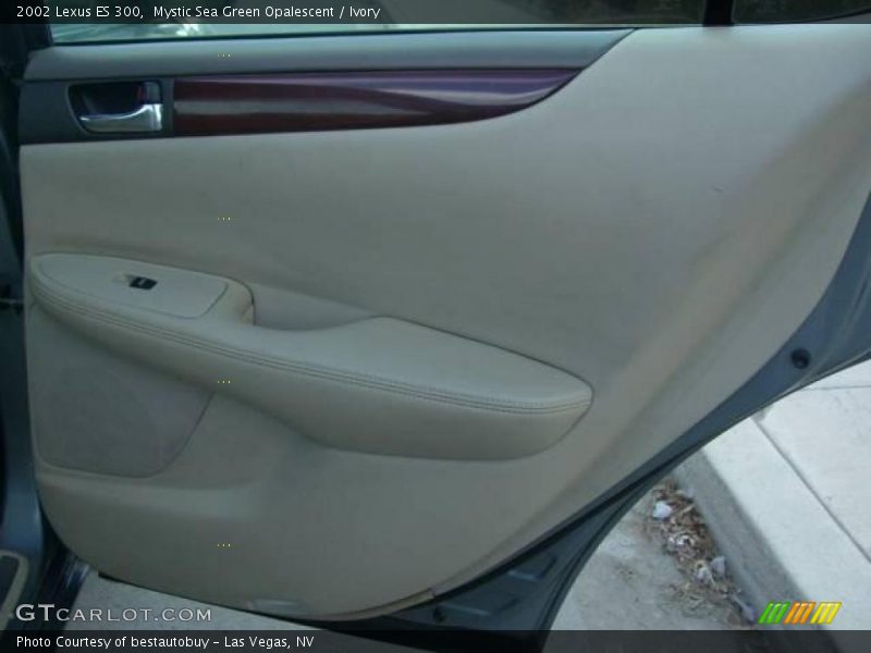 Mystic Sea Green Opalescent / Ivory 2002 Lexus ES 300
