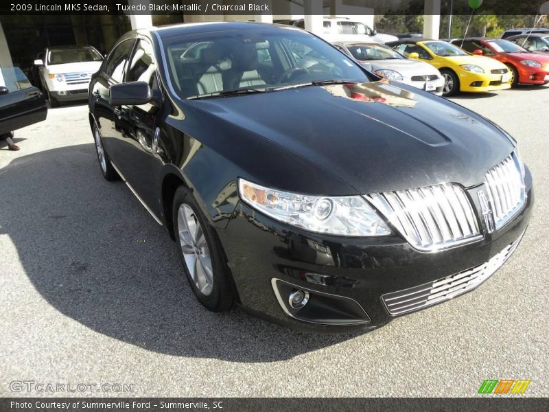 Tuxedo Black Metallic / Charcoal Black 2009 Lincoln MKS Sedan