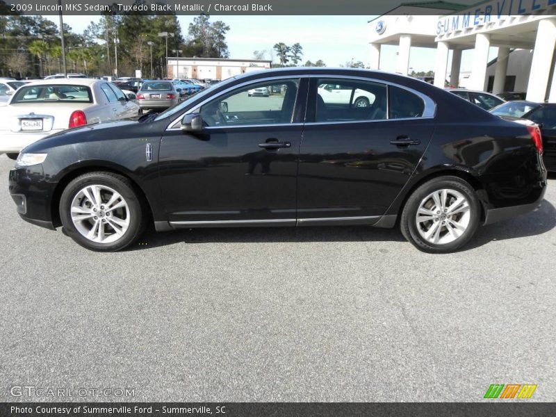 Tuxedo Black Metallic / Charcoal Black 2009 Lincoln MKS Sedan