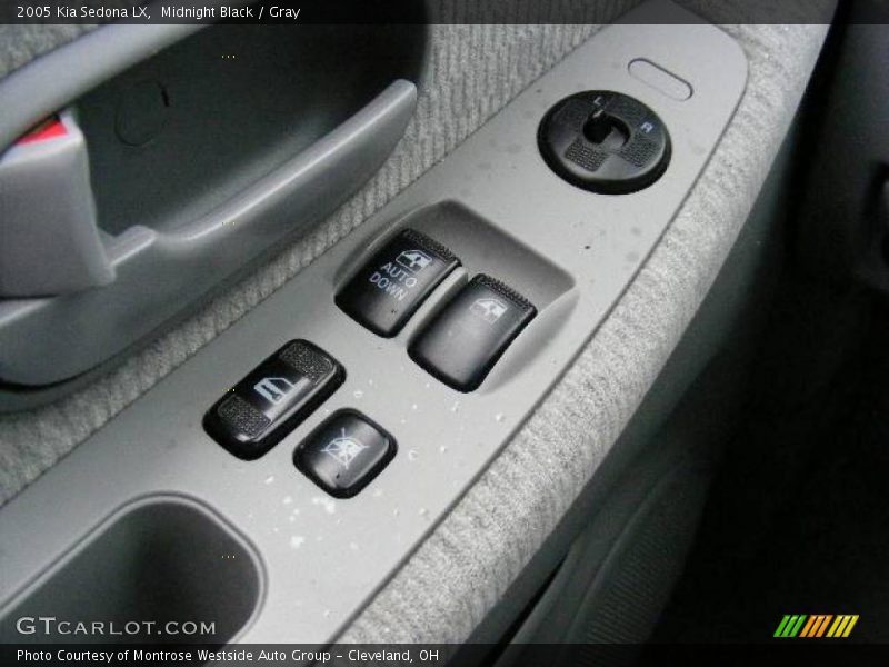 Midnight Black / Gray 2005 Kia Sedona LX