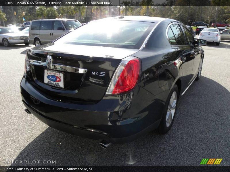 Tuxedo Black Metallic / Charcoal Black 2009 Lincoln MKS Sedan