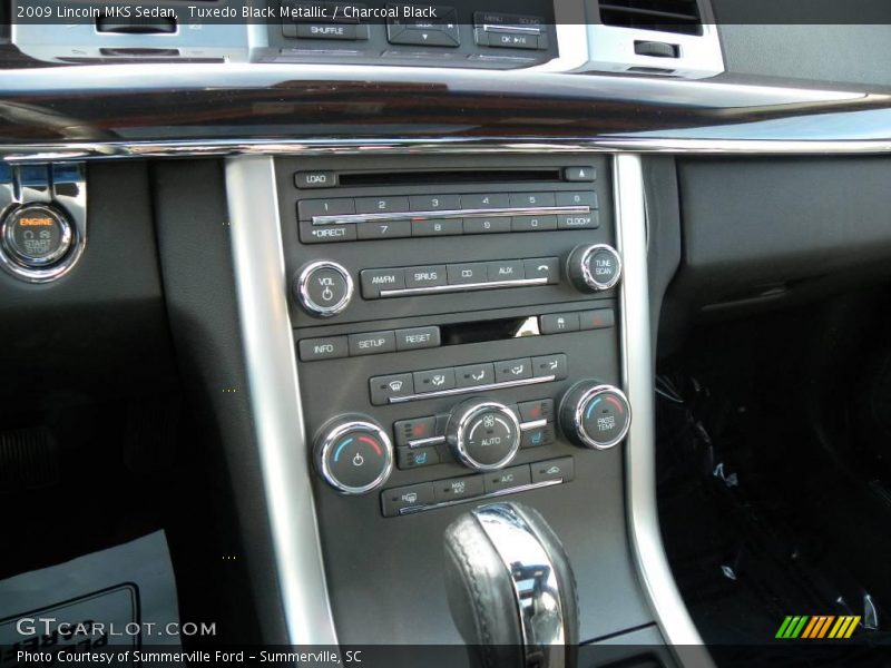 Tuxedo Black Metallic / Charcoal Black 2009 Lincoln MKS Sedan