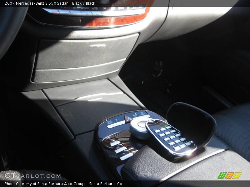 Black / Black 2007 Mercedes-Benz S 550 Sedan