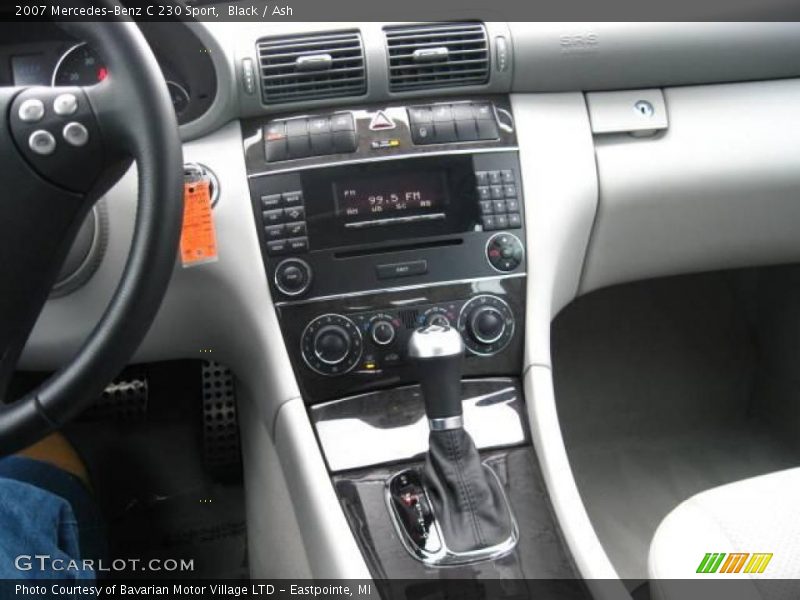 Black / Ash 2007 Mercedes-Benz C 230 Sport