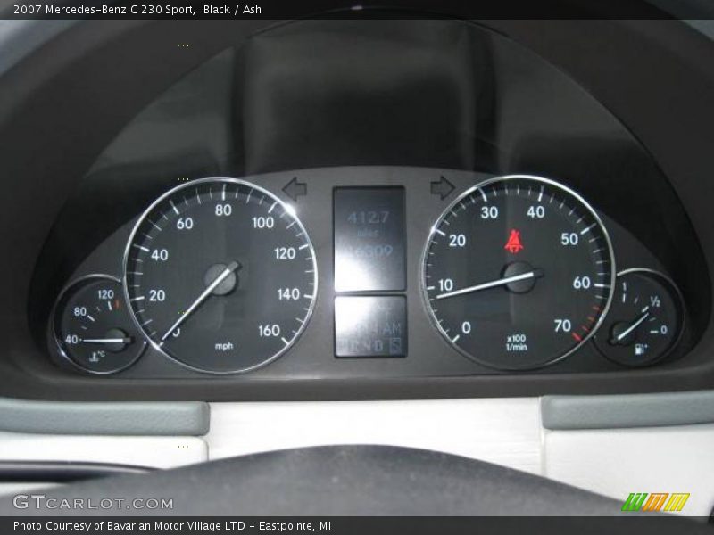 Black / Ash 2007 Mercedes-Benz C 230 Sport