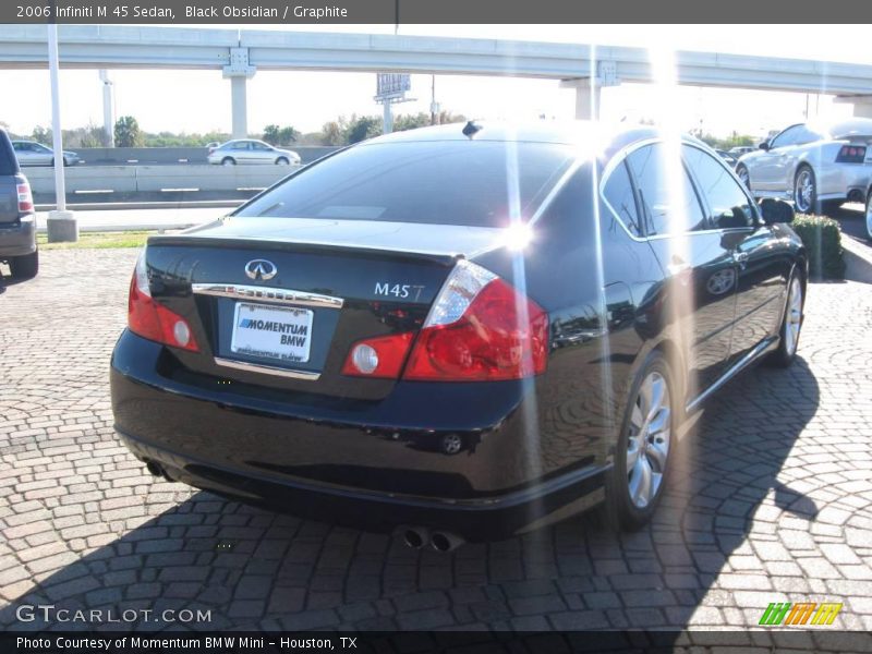 Black Obsidian / Graphite 2006 Infiniti M 45 Sedan