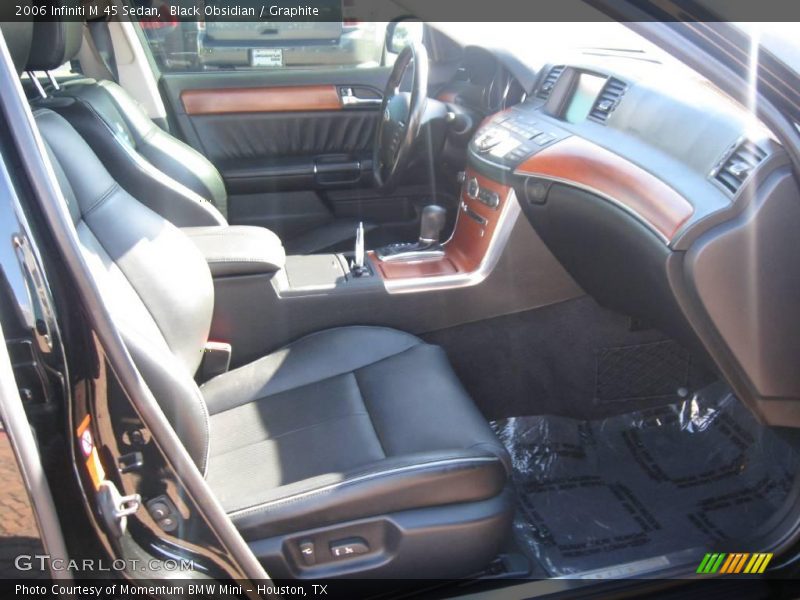 Black Obsidian / Graphite 2006 Infiniti M 45 Sedan