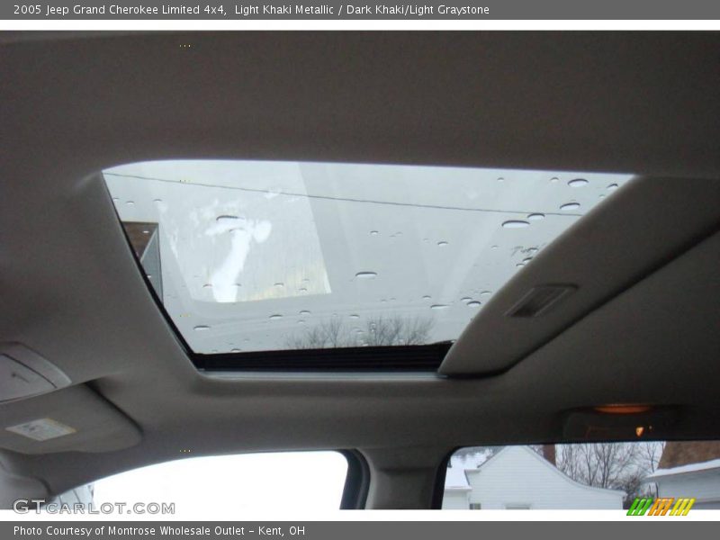 Light Khaki Metallic / Dark Khaki/Light Graystone 2005 Jeep Grand Cherokee Limited 4x4