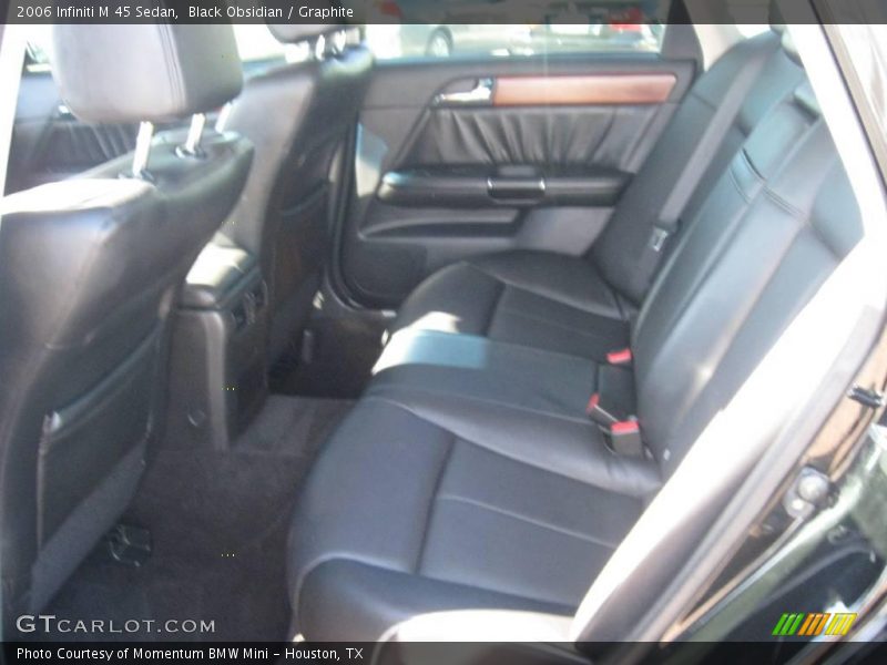 Black Obsidian / Graphite 2006 Infiniti M 45 Sedan