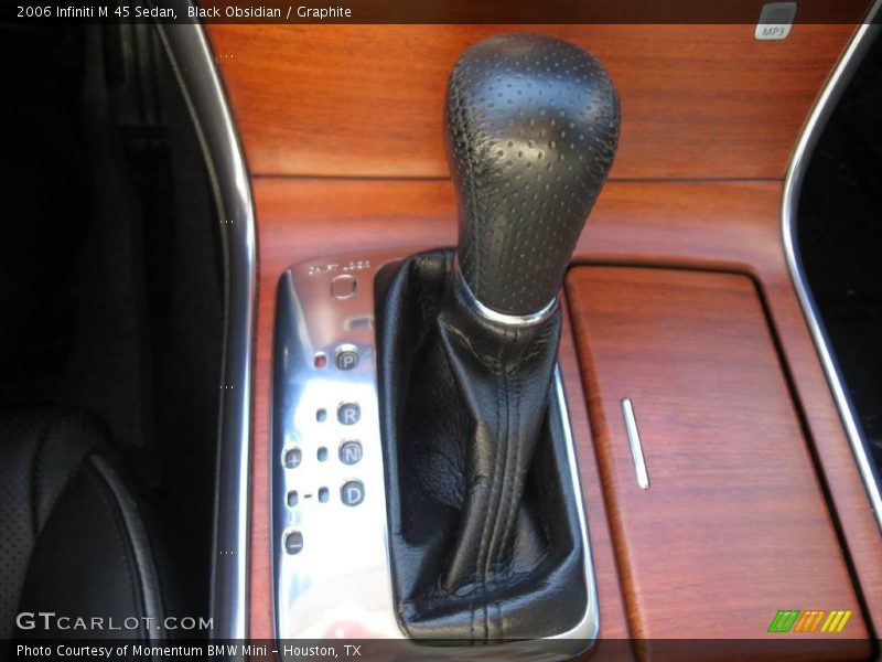 Black Obsidian / Graphite 2006 Infiniti M 45 Sedan