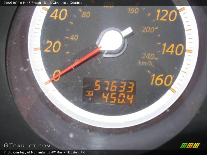 Black Obsidian / Graphite 2006 Infiniti M 45 Sedan