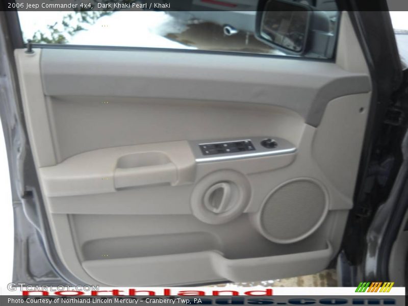 Dark Khaki Pearl / Khaki 2006 Jeep Commander 4x4