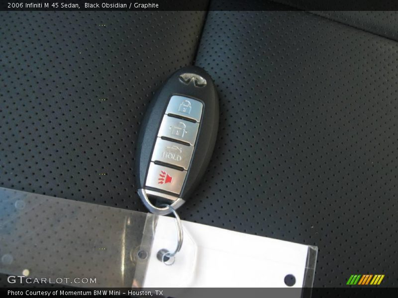 Black Obsidian / Graphite 2006 Infiniti M 45 Sedan