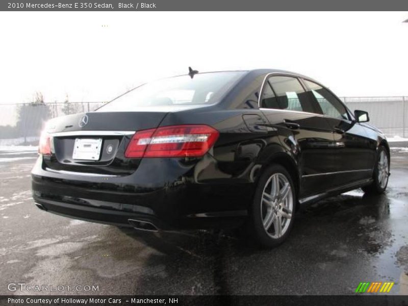 Black / Black 2010 Mercedes-Benz E 350 Sedan