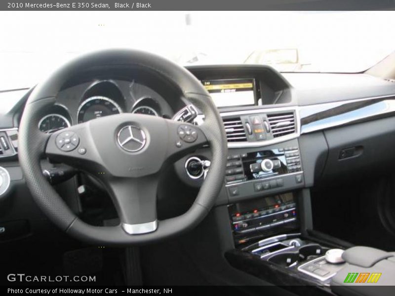 Black / Black 2010 Mercedes-Benz E 350 Sedan