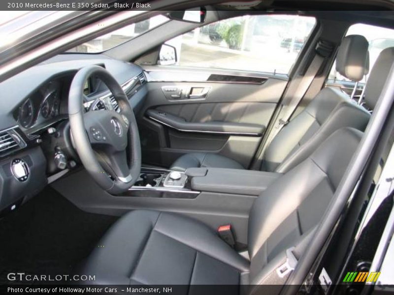 Black / Black 2010 Mercedes-Benz E 350 Sedan