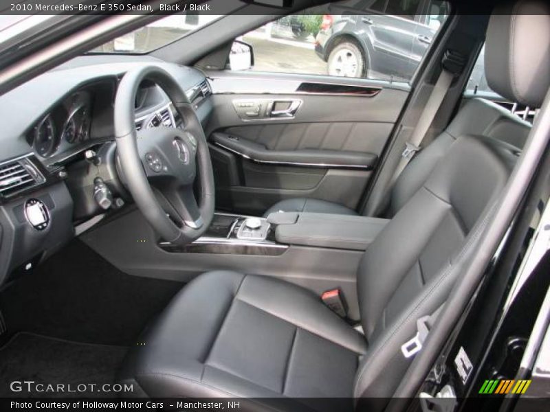Black / Black 2010 Mercedes-Benz E 350 Sedan