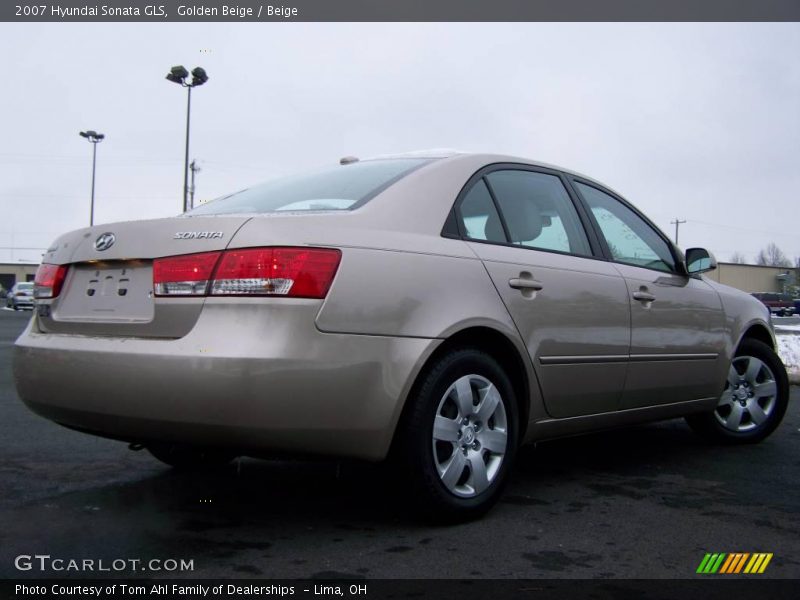 Golden Beige / Beige 2007 Hyundai Sonata GLS