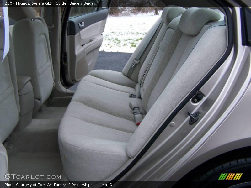 Golden Beige / Beige 2007 Hyundai Sonata GLS