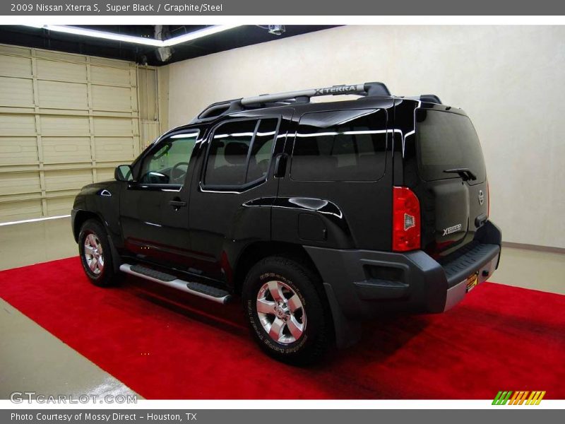 Super Black / Graphite/Steel 2009 Nissan Xterra S